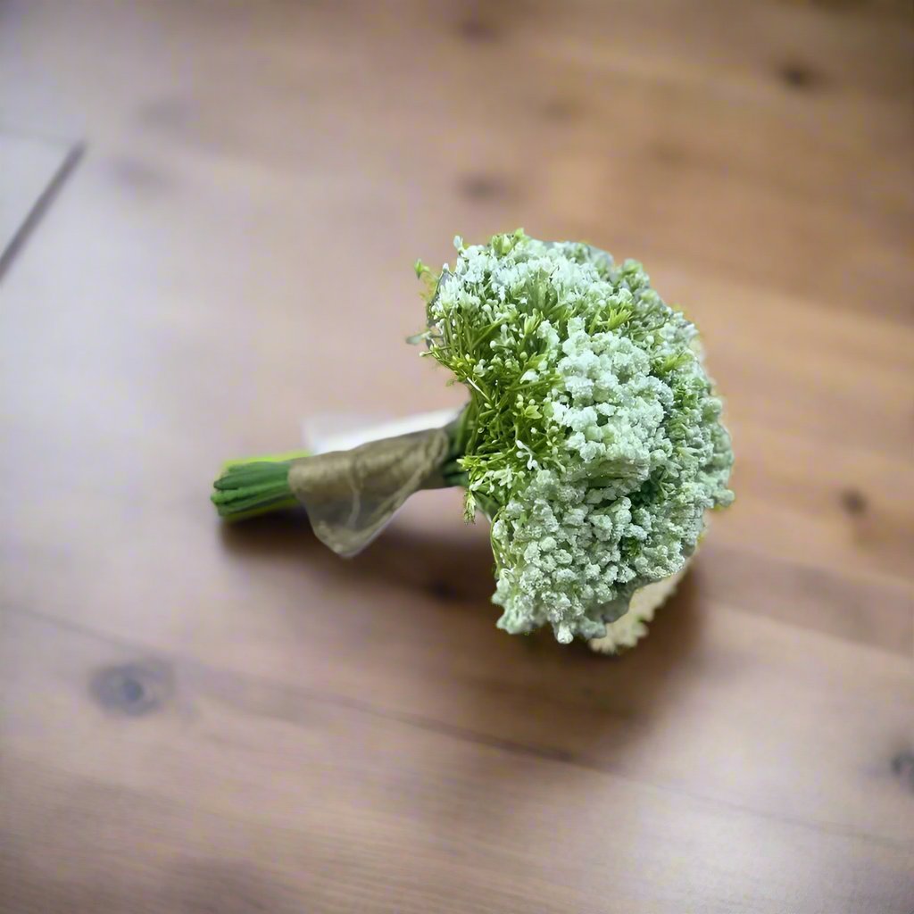 Gypsophila / Baby’s Breath White Wedding Bouquet Claire De Fleurs