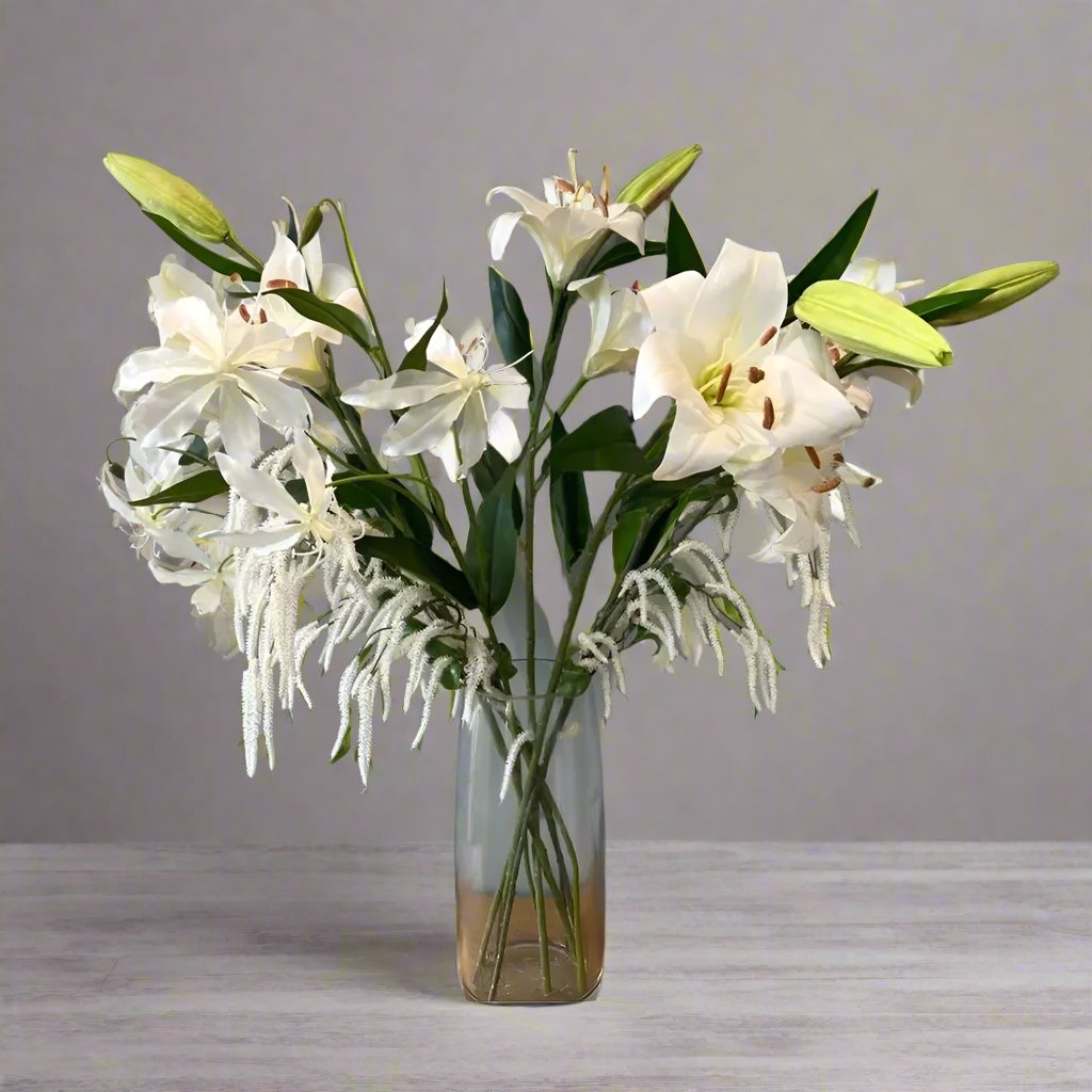 Lily Artificial Arrangement Claire De Fleurs