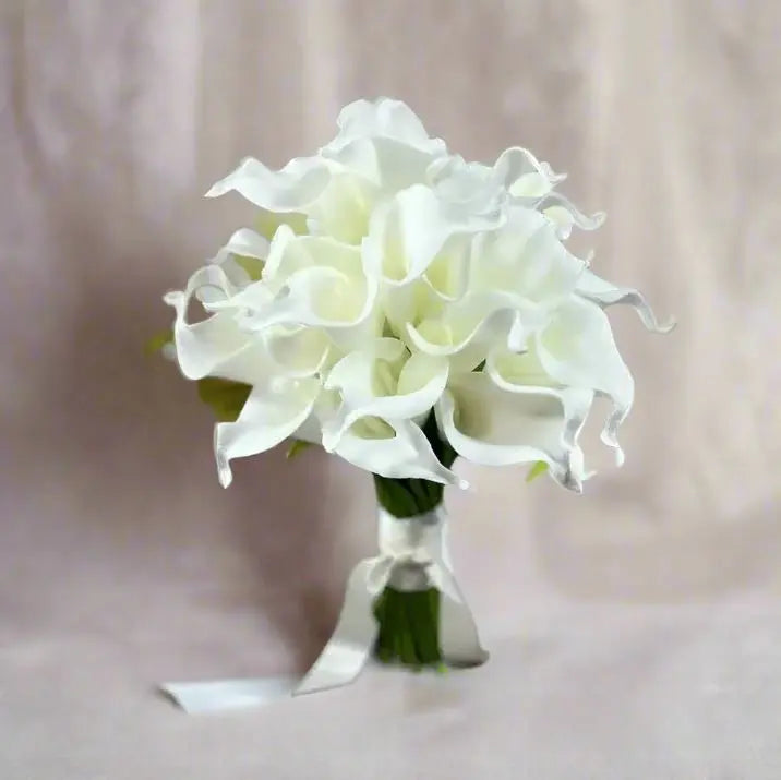 Lily Artificial Bridal Bouquet Package Claire De Fleurs