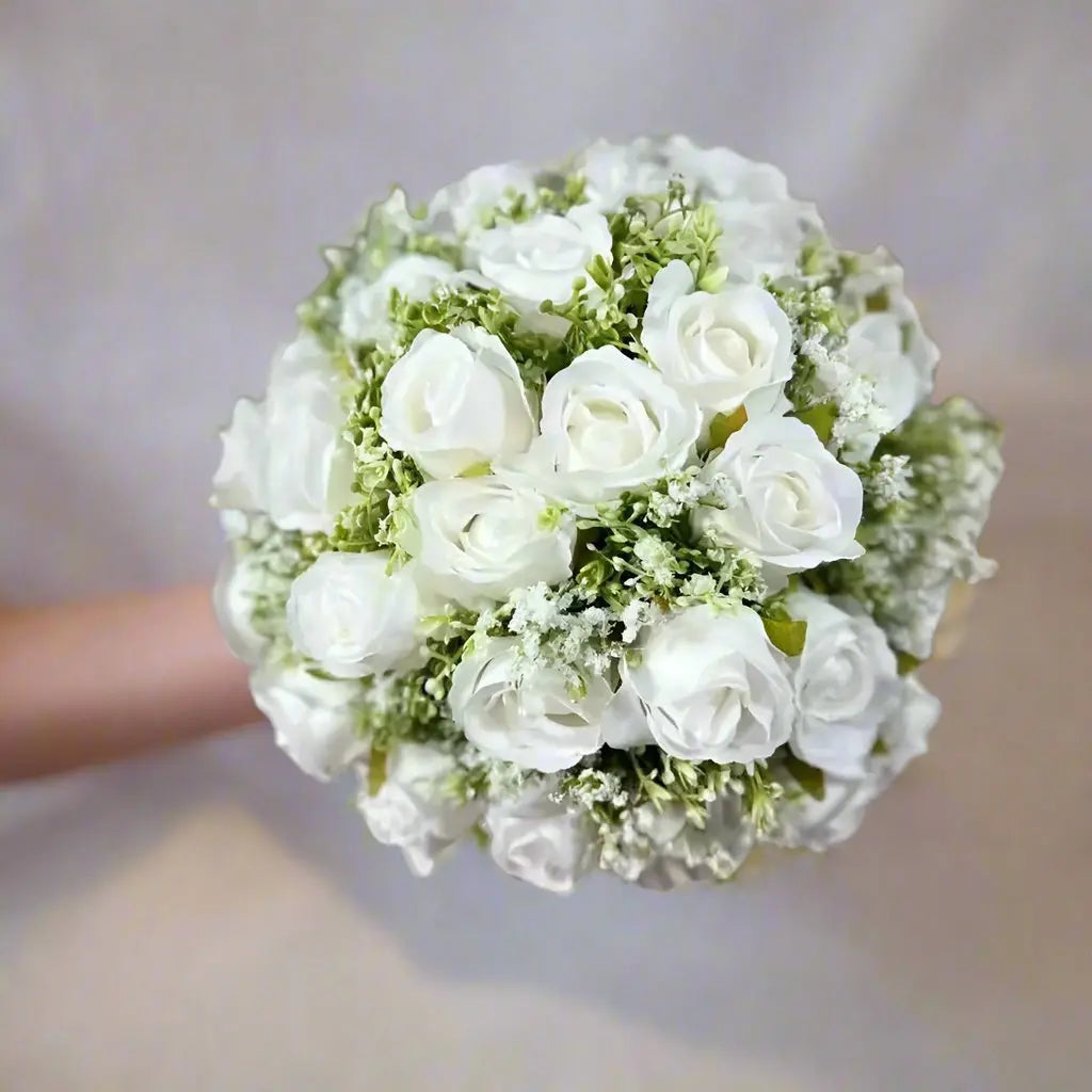 Bridal Package White Rose Claire De Fleurs